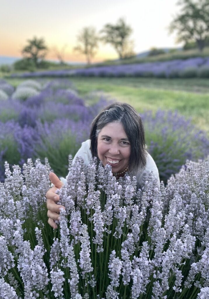 Arlyn in a Lavender field